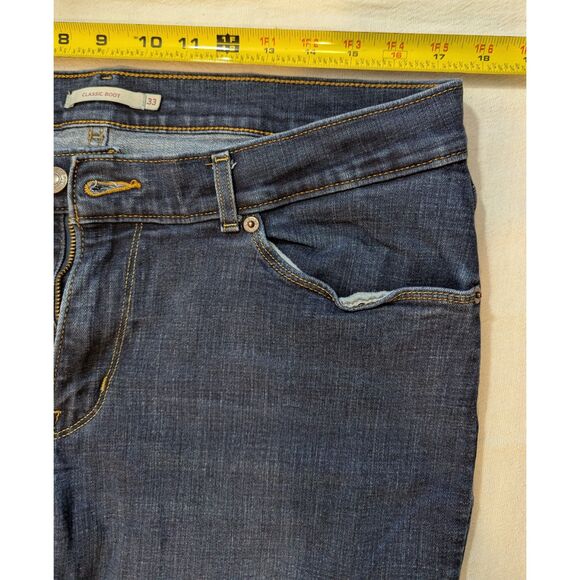 Upcycled Levi’s Floral Godet Flare Jeans Bell Bottom Boho W33 L32 34x32 - Picture 7 of 7